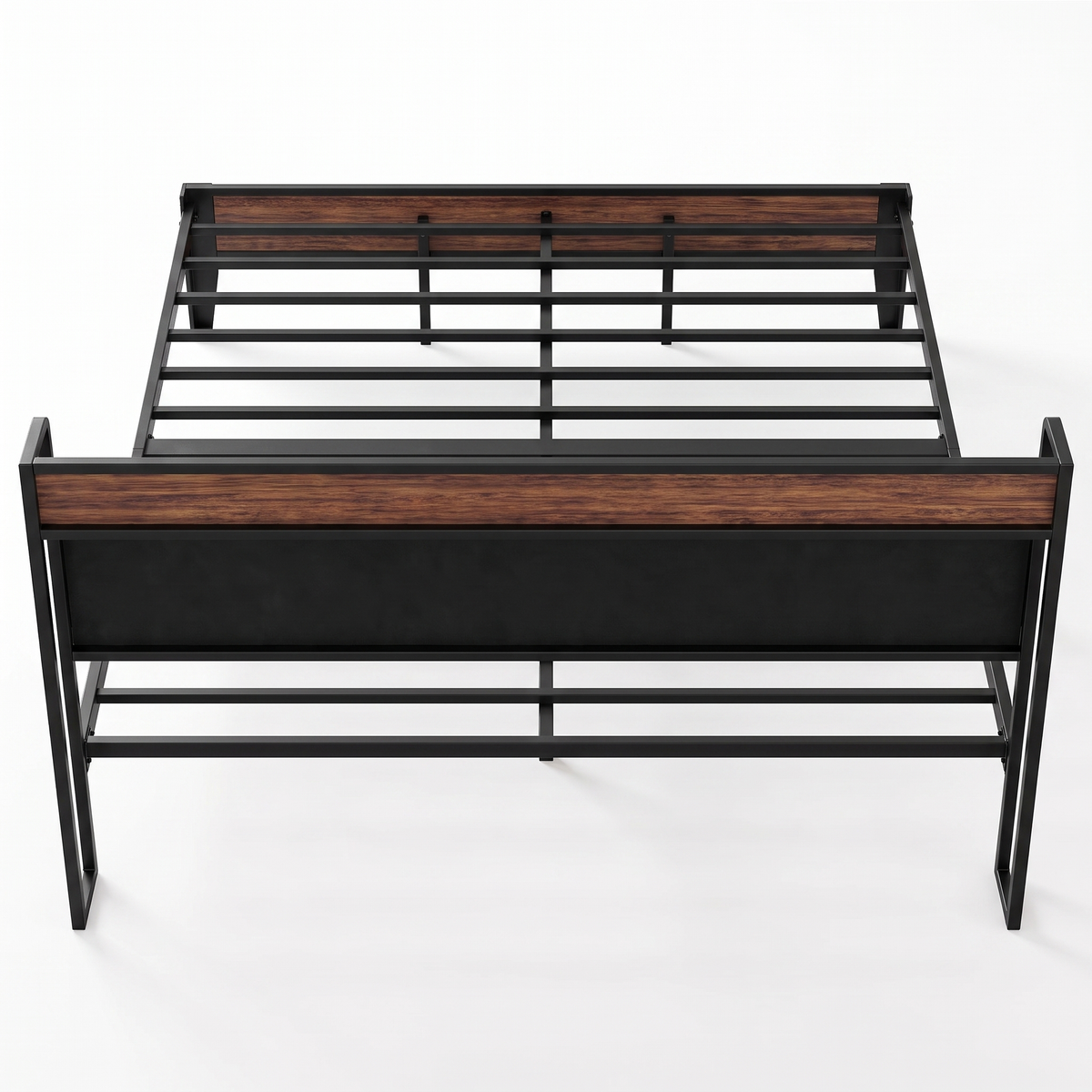 Thorne metal bed frame - rear view
