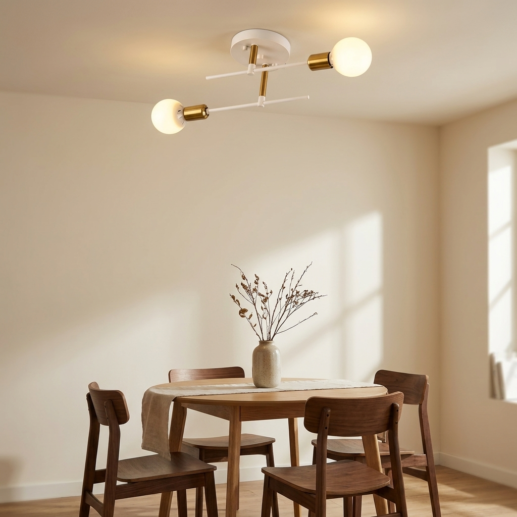 Duo ceiling lamp - lifestyle in use