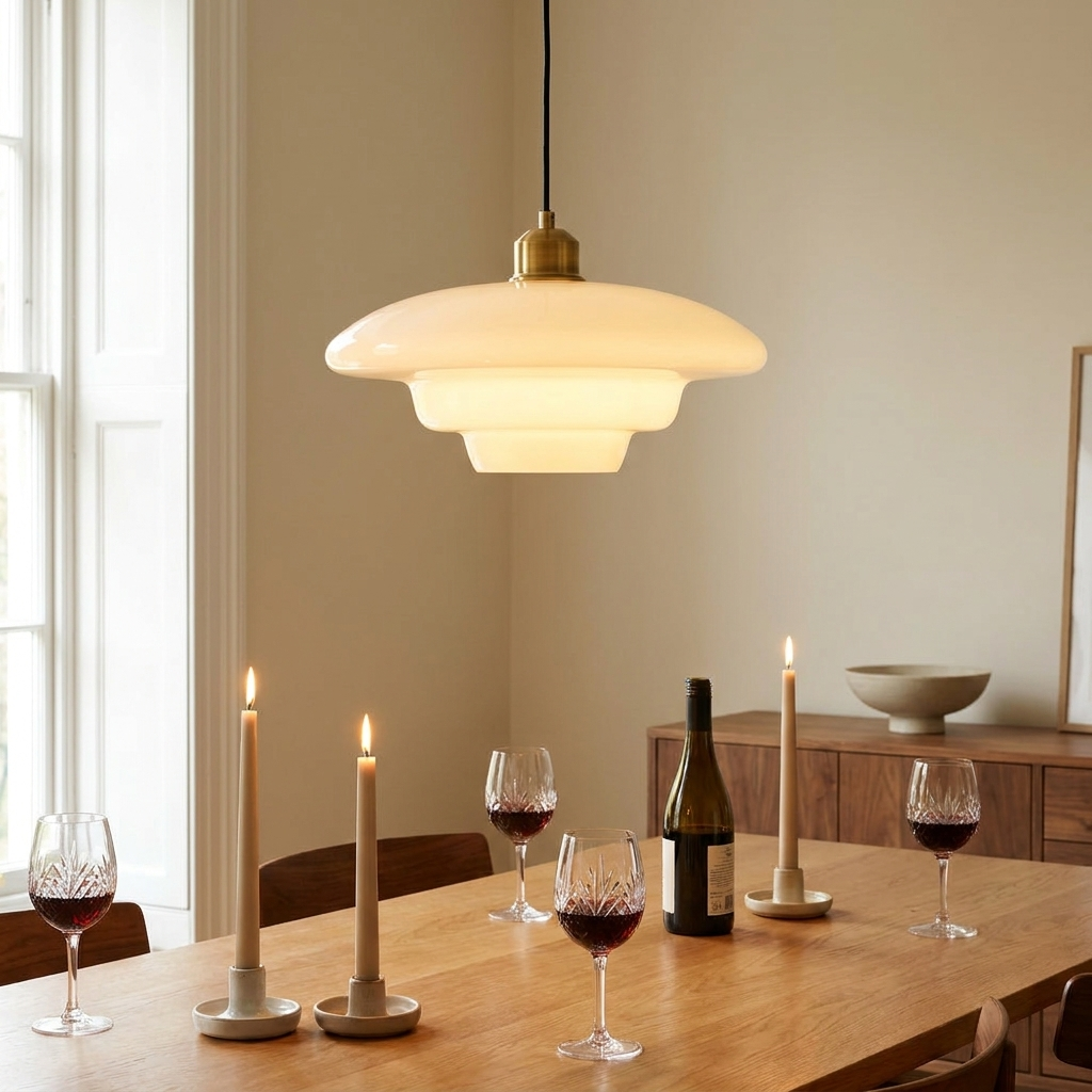 Mila pendant light - lifestyle evening