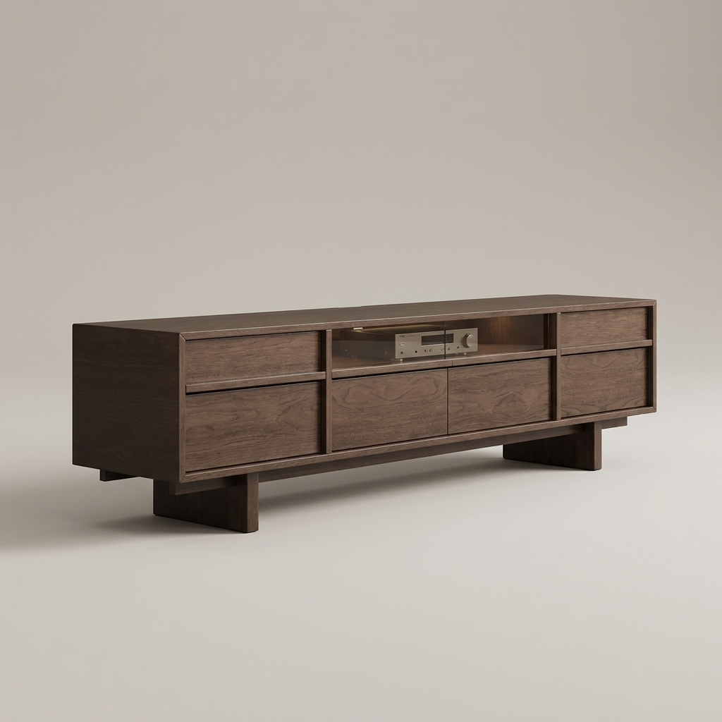 Verso TV stand - side profile