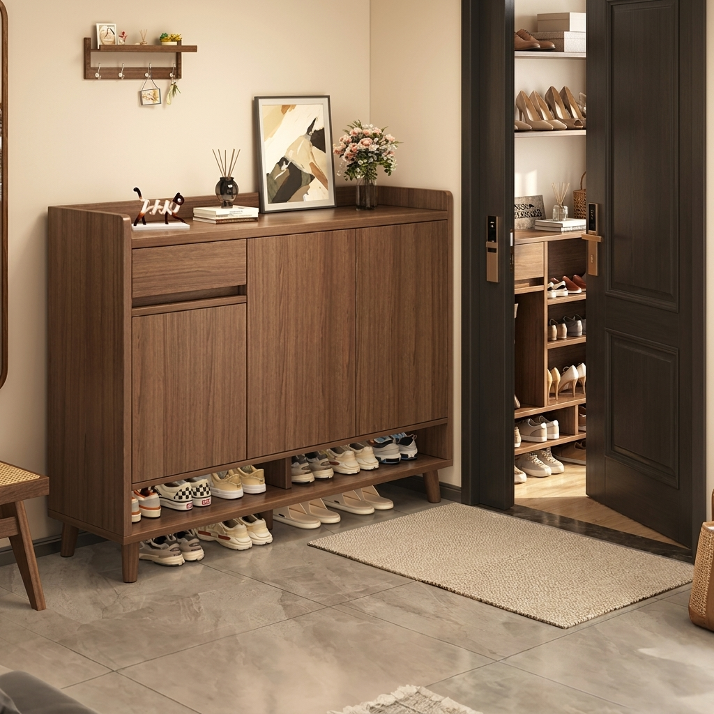 Ridge shoe cabinet - lifestyle in use