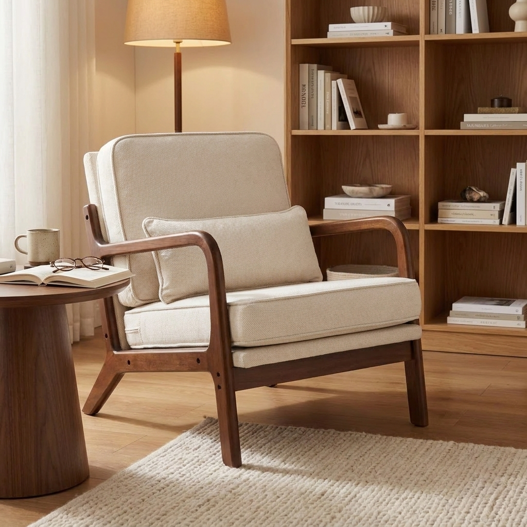 Ellis accent chair - lifestyle in use