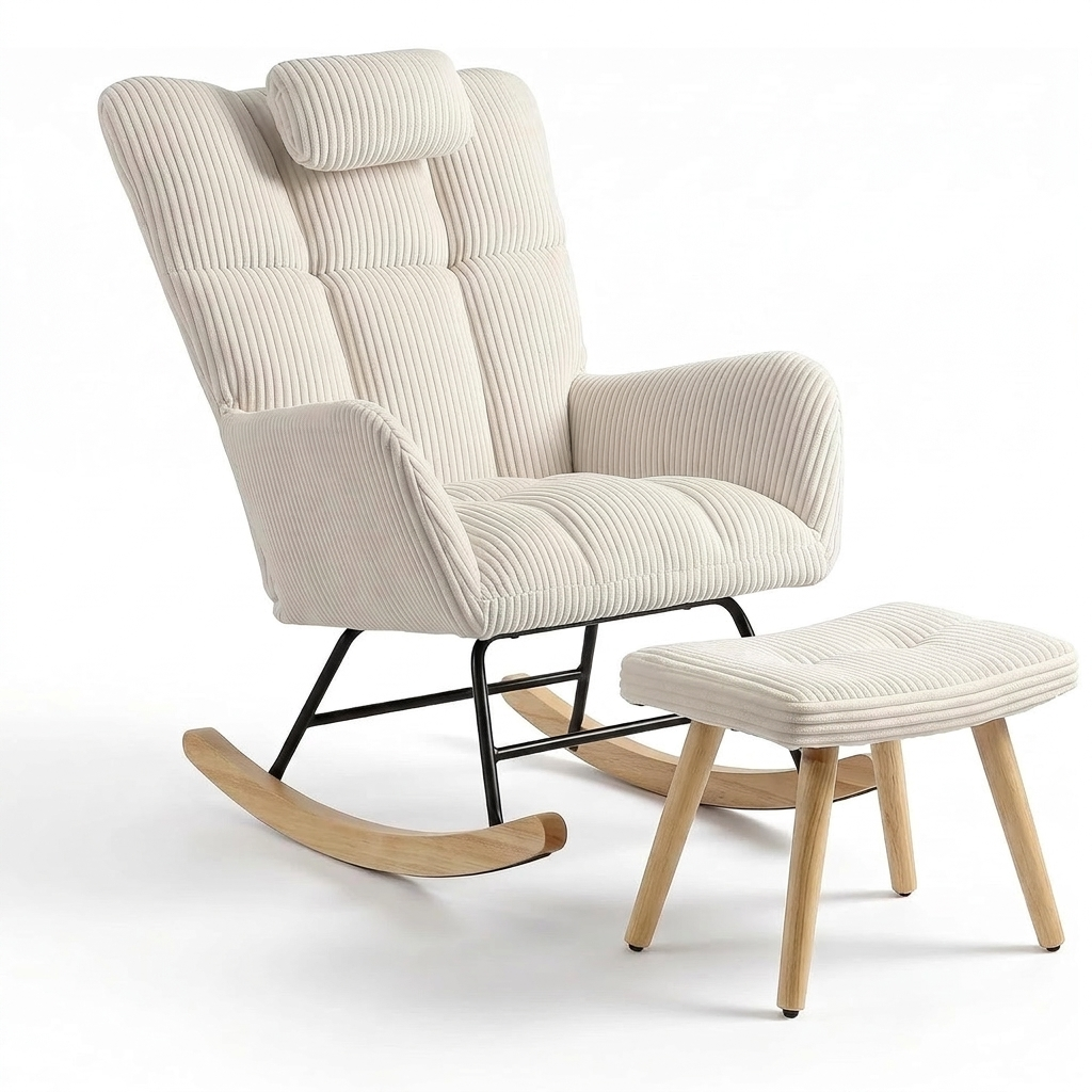 Nest rocking chair - white background