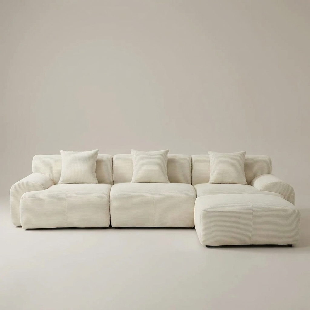 Mellow sectional sofa - front view