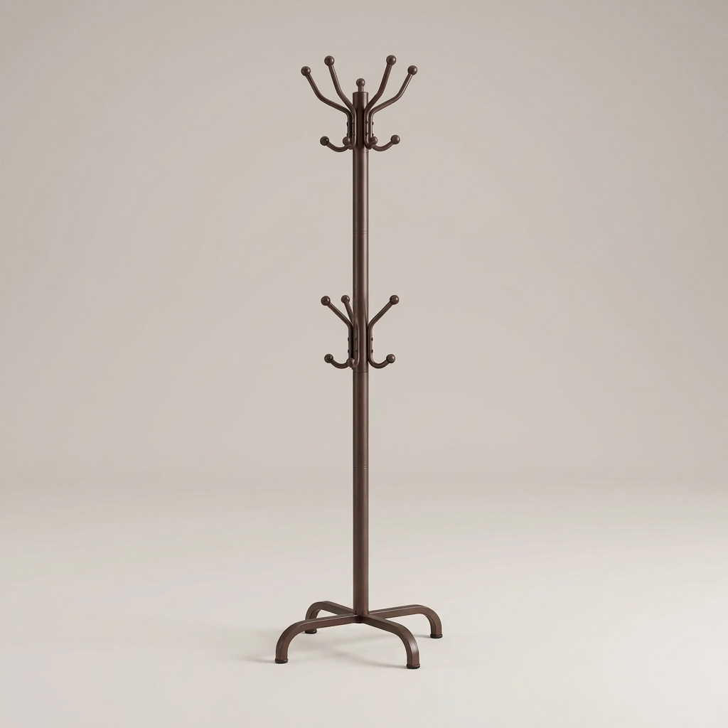 Hollis coat rack - overhead view
