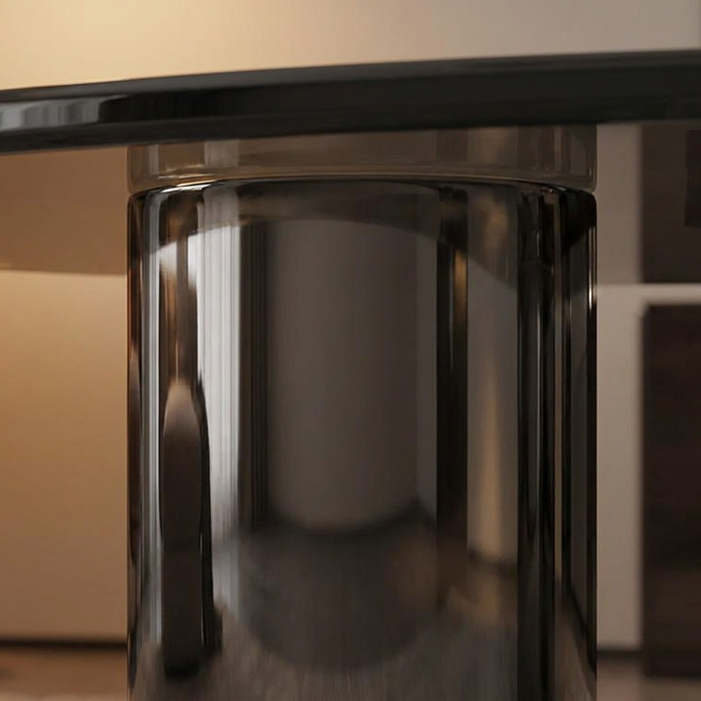 Onyx coffee table - detail close-up