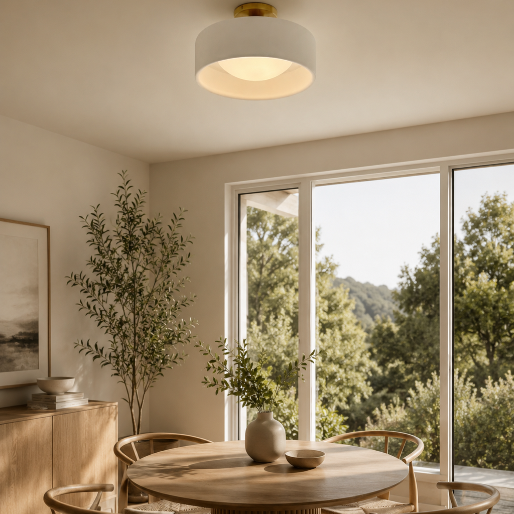 Aurevia Modern Low-Profile Ceiling Fixture