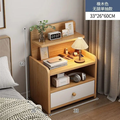 Sana Minimalist Multi-Tier Nightstand