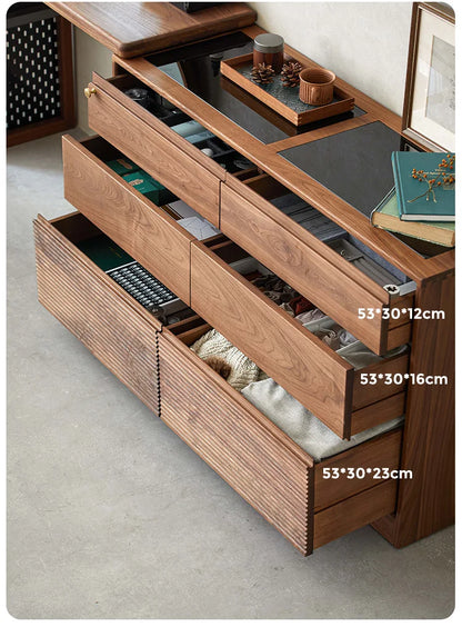 Walna Premium Black-Walnut Vanity Dresser