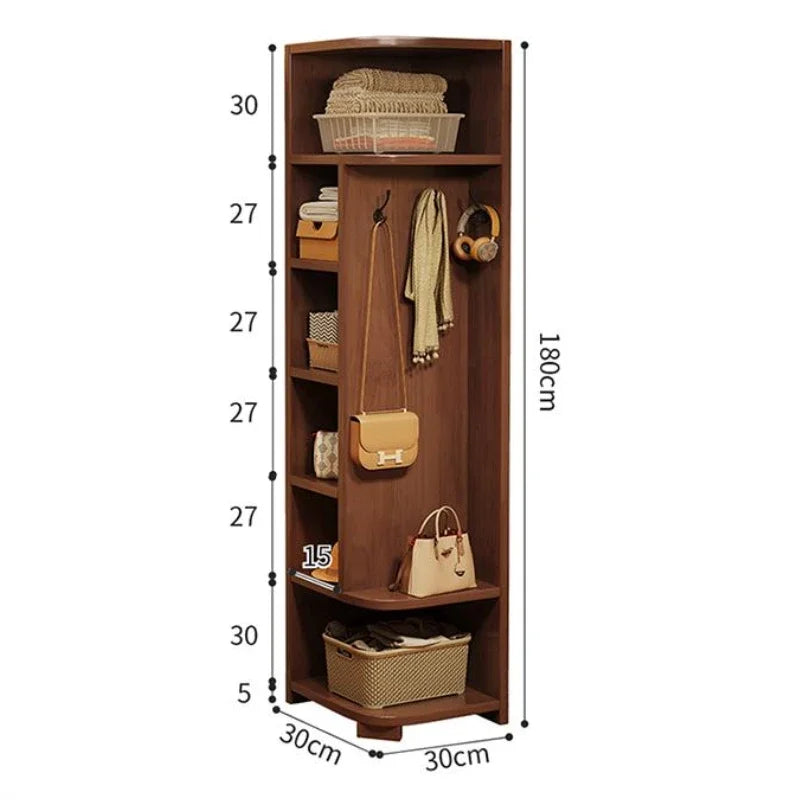 Kova Classic Solid-Wood Corner Cabinet
