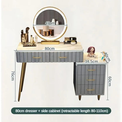Lumi Elegant Illuminated Vanity Table