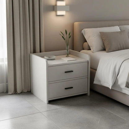 Rya Curved Rounded-Corner Nightstand