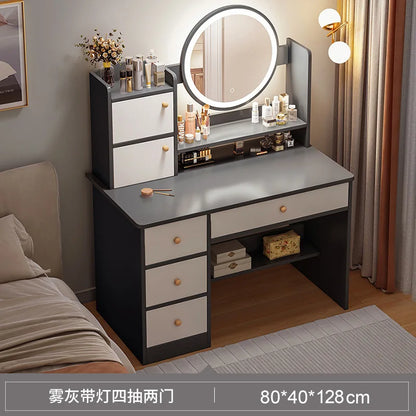 Vela Luxe Space-Saving Makeup Vanity