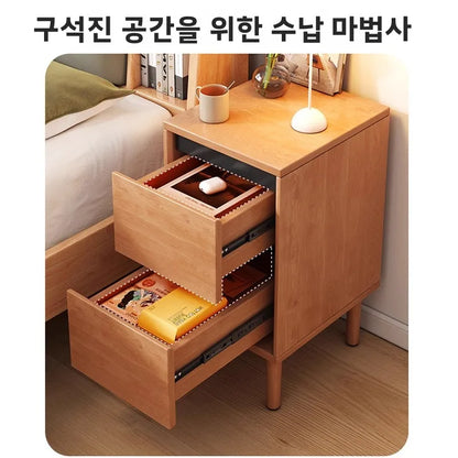 Birk Wooden Ultra-Narrow Storage Cabinet