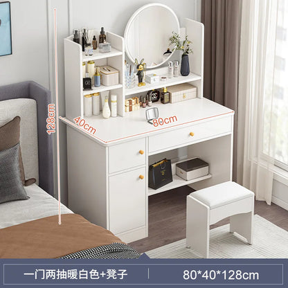Vela Luxe Space-Saving Makeup Vanity