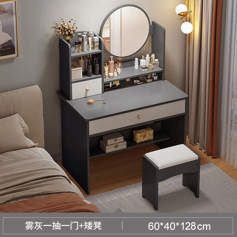 Vela Luxe Space-Saving Makeup Vanity