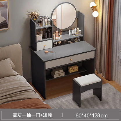Vela Luxe Space-Saving Makeup Vanity