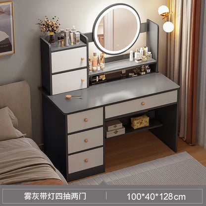 Vela Luxe Space-Saving Makeup Vanity