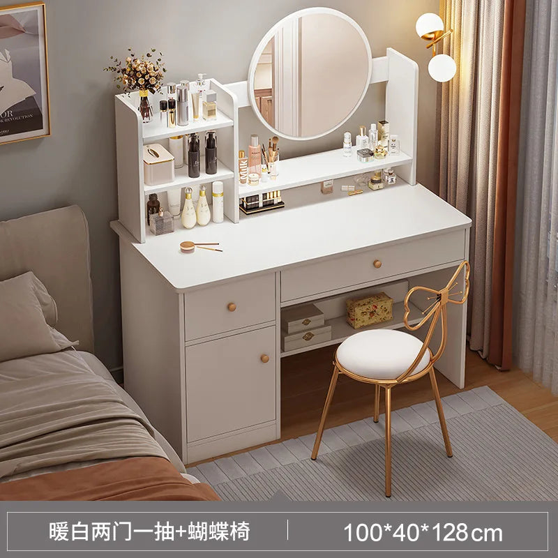 Vela Luxe Space-Saving Makeup Vanity