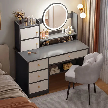 Vela Luxe Space-Saving Makeup Vanity