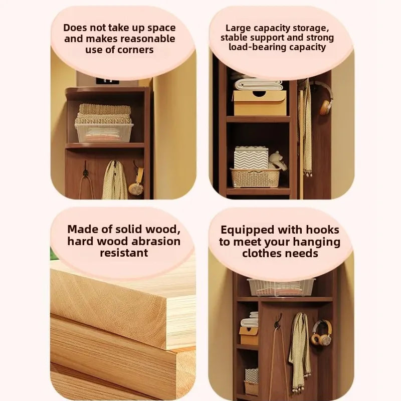 Kova Classic Solid-Wood Corner Cabinet