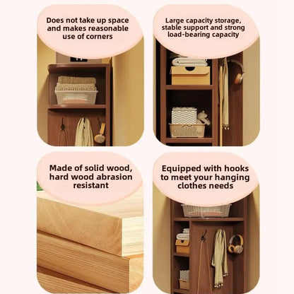 Kova Classic Solid-Wood Corner Cabinet