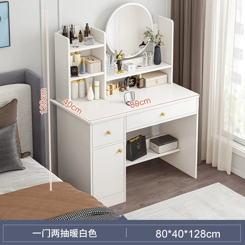 Vela Luxe Space-Saving Makeup Vanity