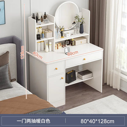 Vela Luxe Space-Saving Makeup Vanity