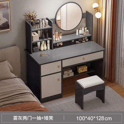Vela Luxe Space-Saving Makeup Vanity