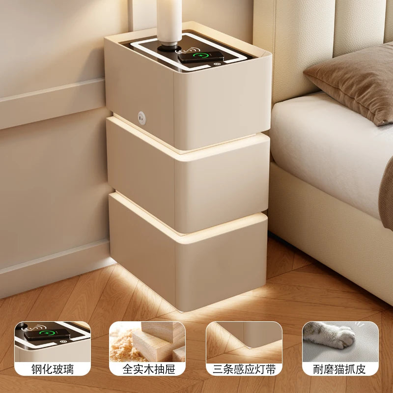 Halo Smart Ultra-Narrow Floating Nightstand