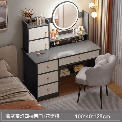 Vela Luxe Space-Saving Makeup Vanity