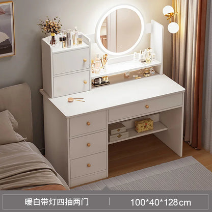 Vela Luxe Space-Saving Makeup Vanity