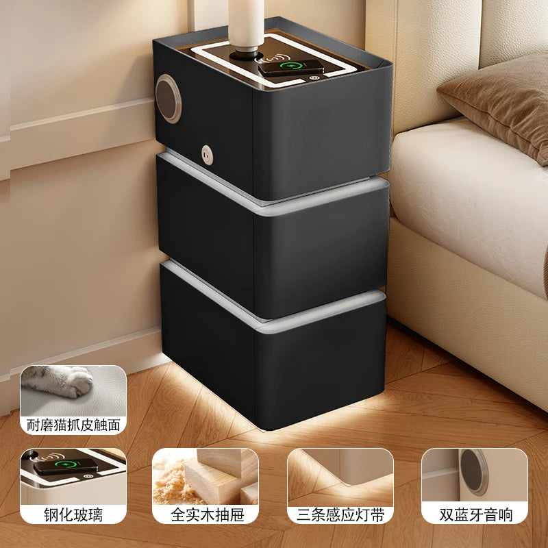 Halo Smart Ultra-Narrow Floating Nightstand