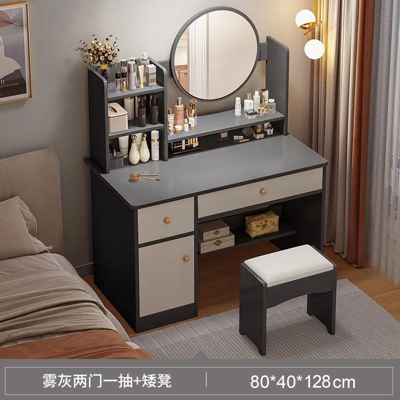Vela Luxe Space-Saving Makeup Vanity
