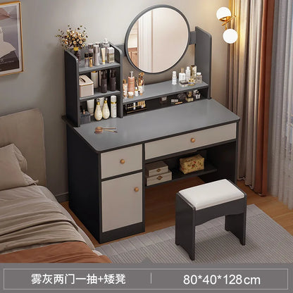 Vela Luxe Space-Saving Makeup Vanity