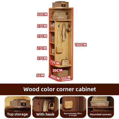 Kova Classic Solid-Wood Corner Cabinet