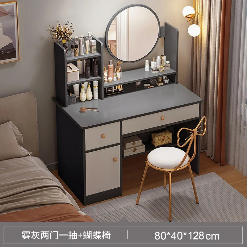 Vela Luxe Space-Saving Makeup Vanity