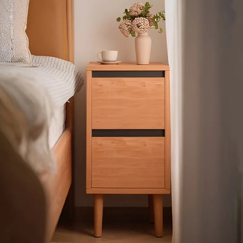Birk Wooden Ultra-Narrow Storage Cabinet
