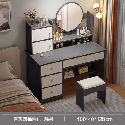 Vela Luxe Space-Saving Makeup Vanity