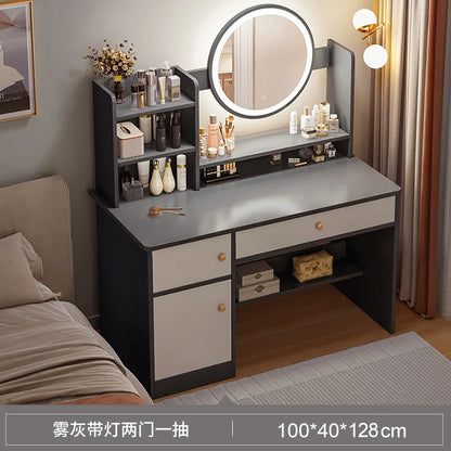 Vela Luxe Space-Saving Makeup Vanity