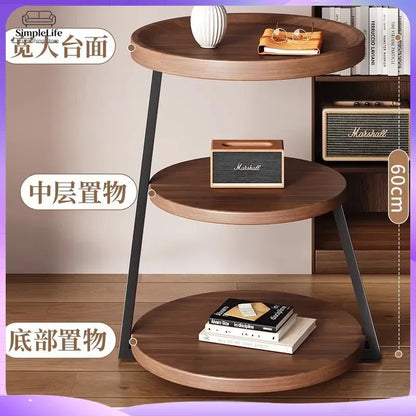 Trio Metal Three-Tier Side Table