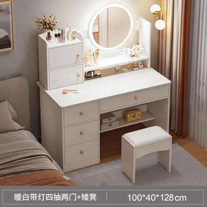 Vela Luxe Space-Saving Makeup Vanity