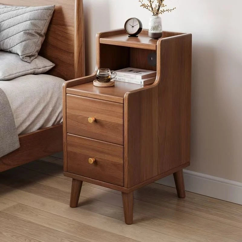 Sana Minimalist Multi-Tier Nightstand
