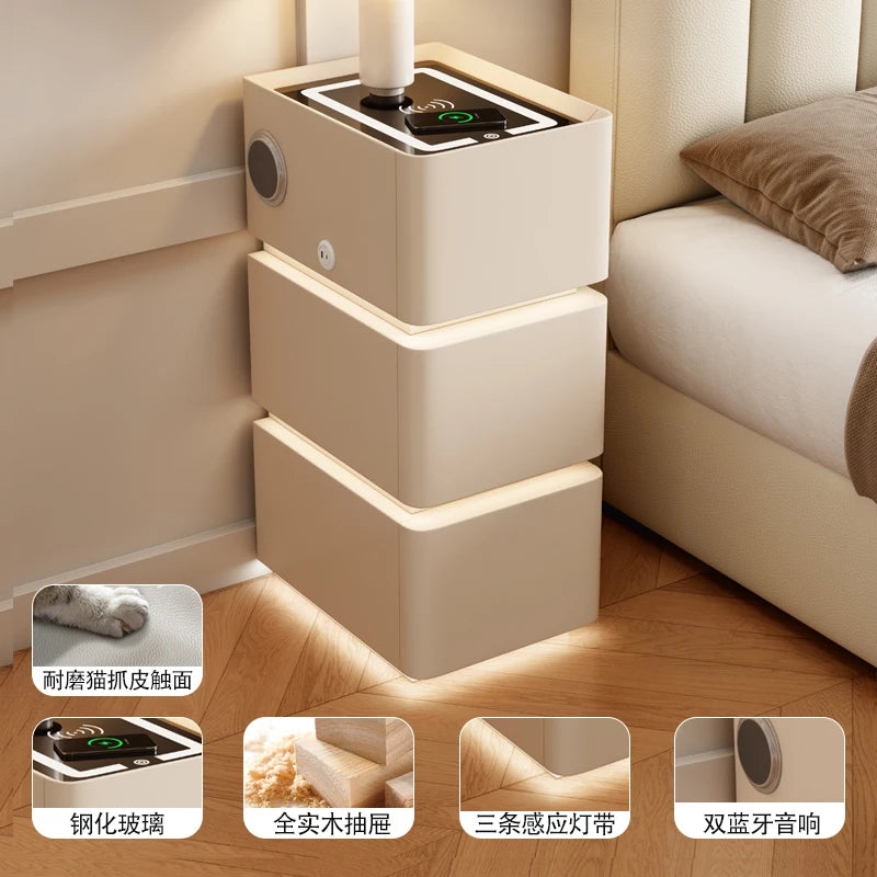 Halo Smart Ultra-Narrow Floating Nightstand