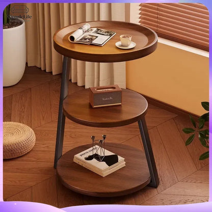 Trio Metal Three-Tier Side Table