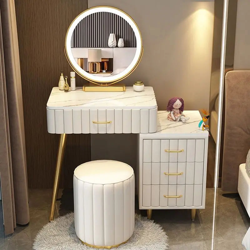 Lumi Elegant Illuminated Vanity Table