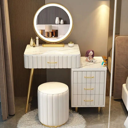 Lumi Elegant Illuminated Vanity Table