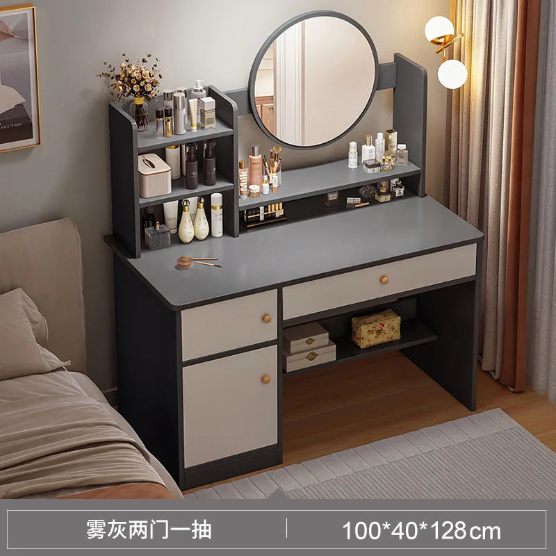 Vela Luxe Space-Saving Makeup Vanity