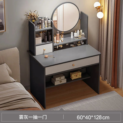 Vela Luxe Space-Saving Makeup Vanity