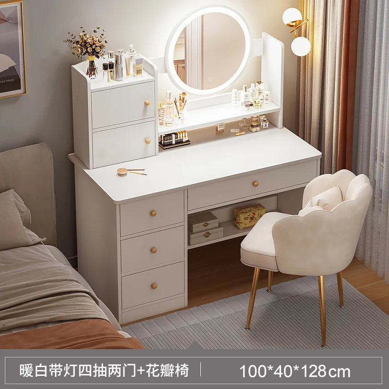 Vela Luxe Space-Saving Makeup Vanity